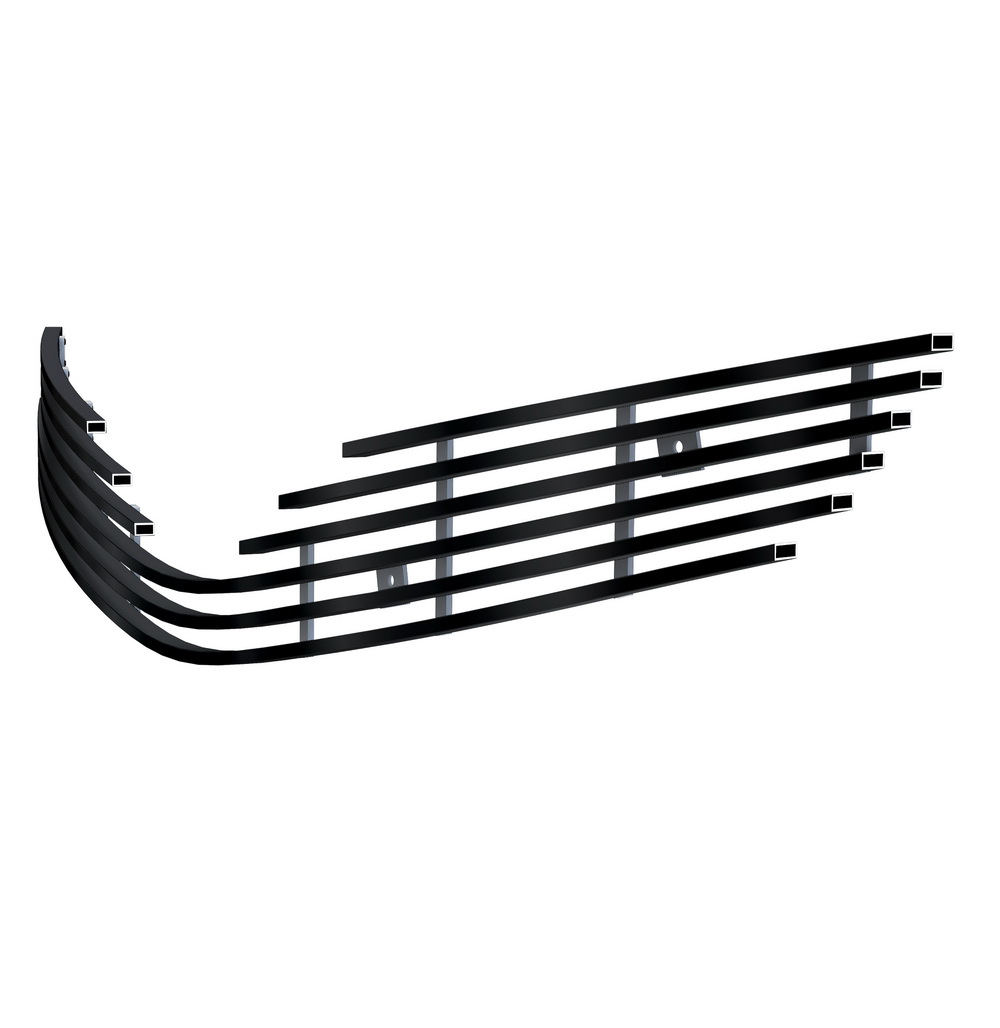 2012-2014 Toyota Camry SE Main Upper Black Stainless Steel Billet Grille