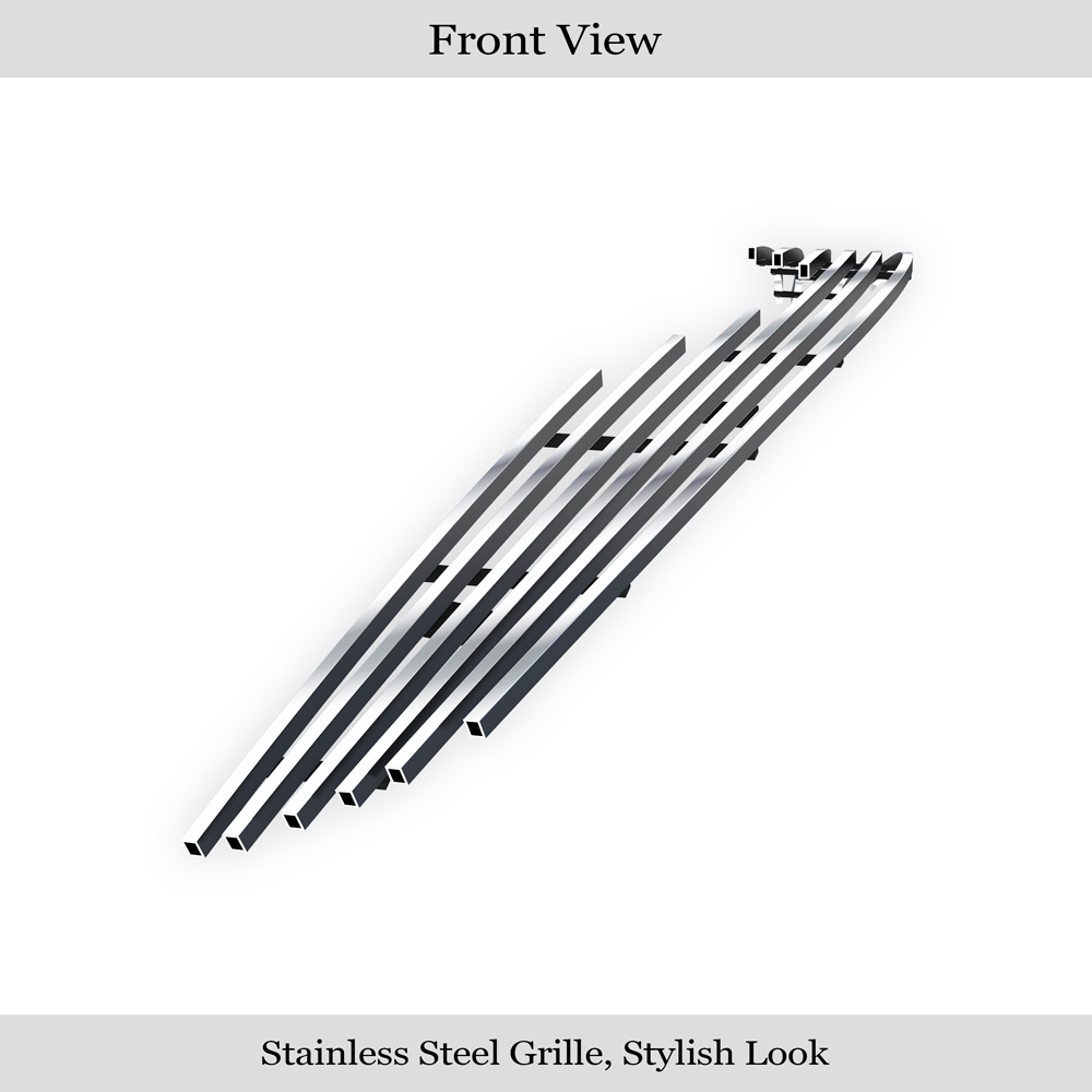 2012-2014 Toyota Camry SE Main Upper Stainless Steel Billet Grille