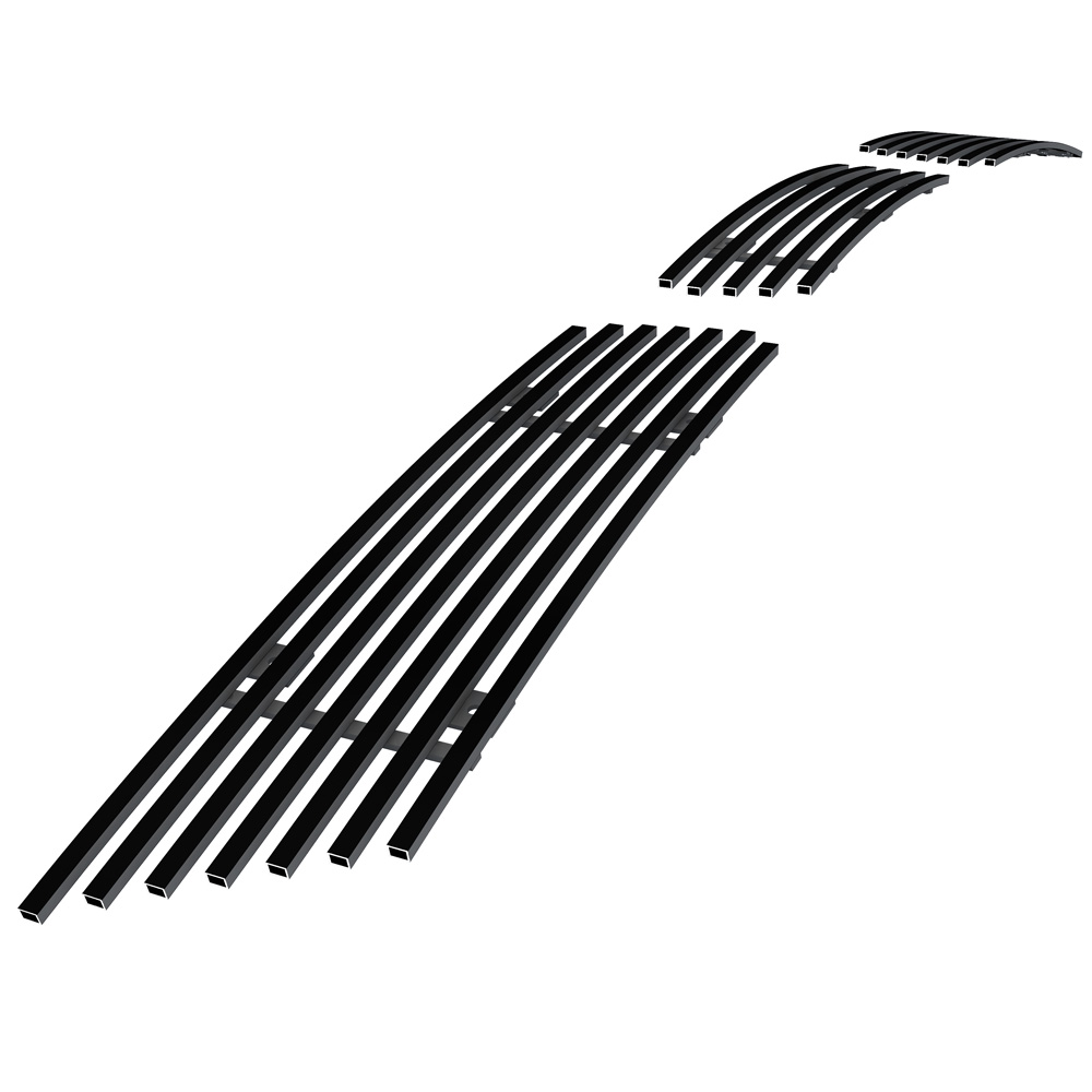 2012-2014 Toyota Camry SE Lower Bumper Black Stainless Steel Billet Grille