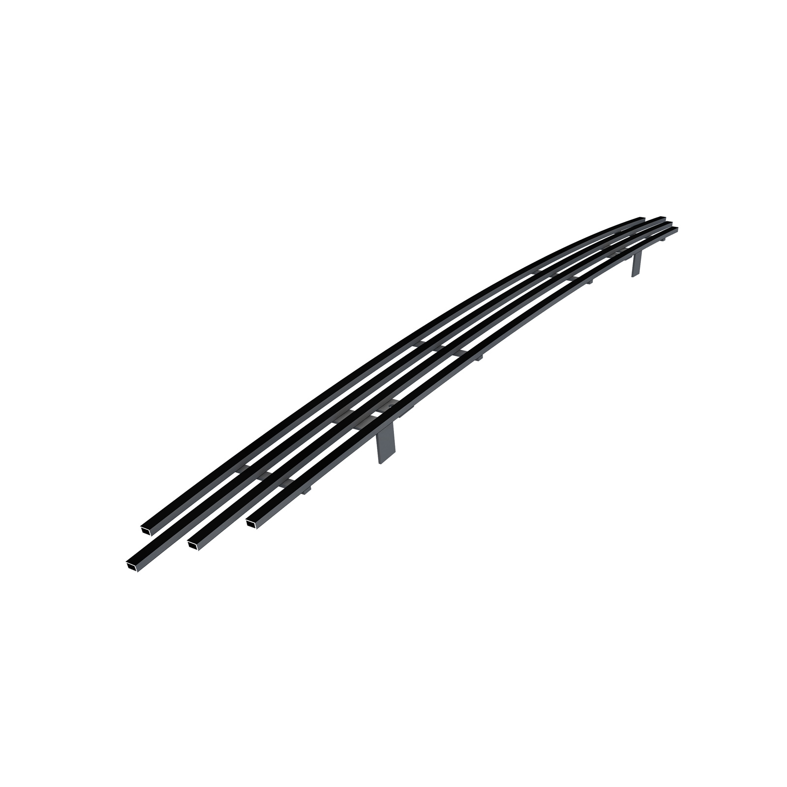 2012-2015 Toyota   Tacoma (Not For X-Runner) Lower Bumper Black Stainless Steel Billet Grille