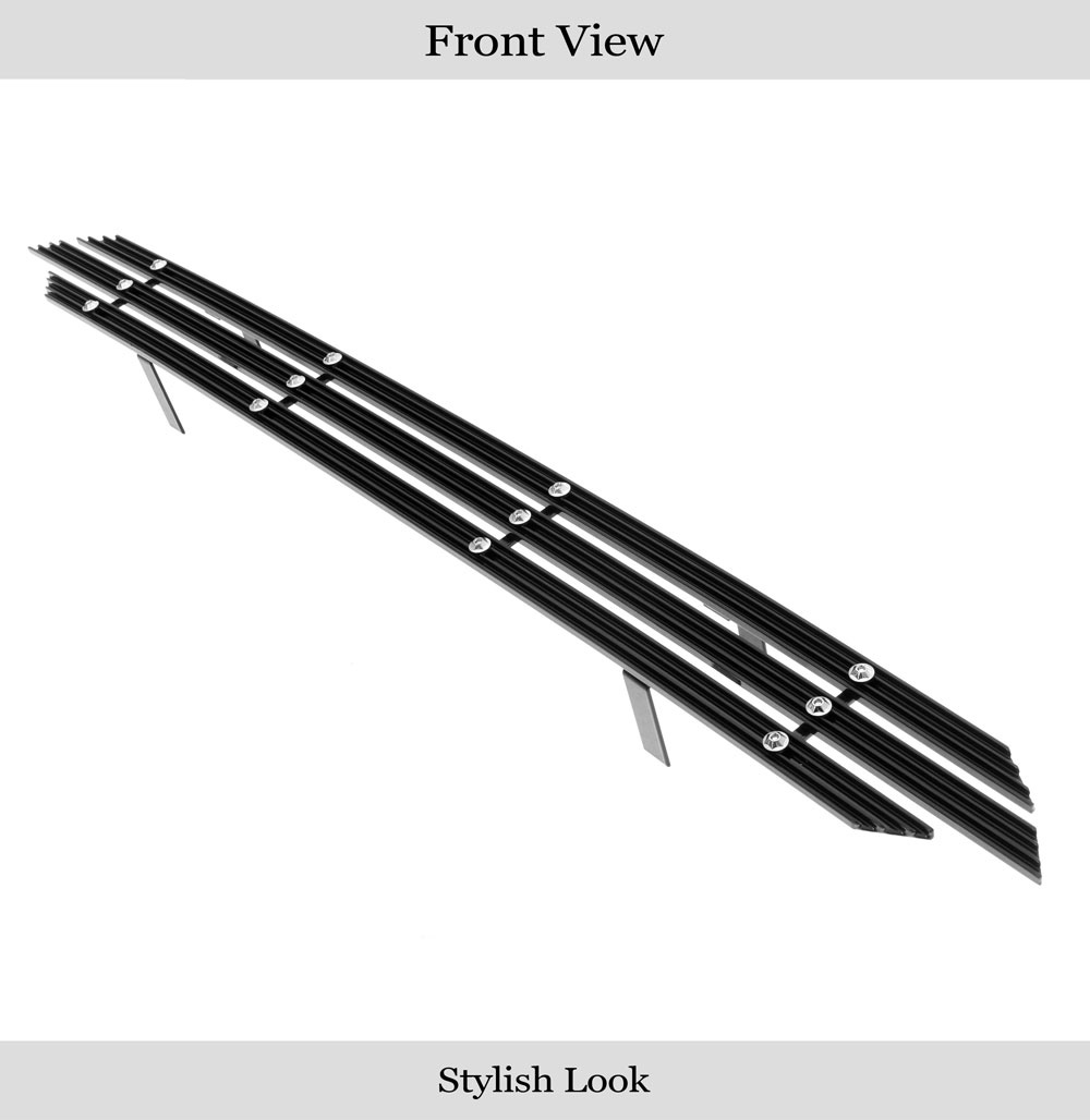 2012-2015 Toyota   Tacoma (Not For X-Runner) Lower Bumper Aluminum Billet Wide Grille