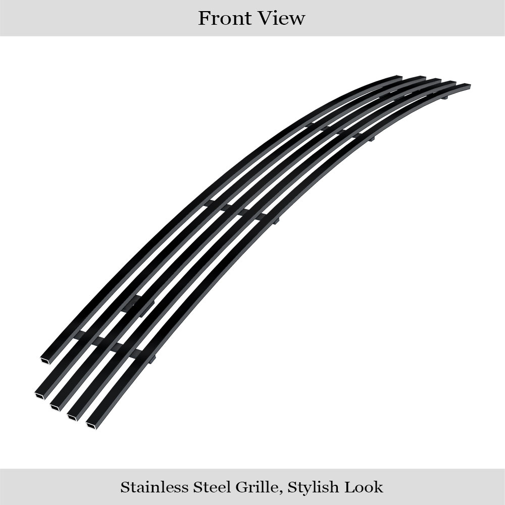 2005-2010 Scion TC Main Upper Black Stainless Steel Billet Grille