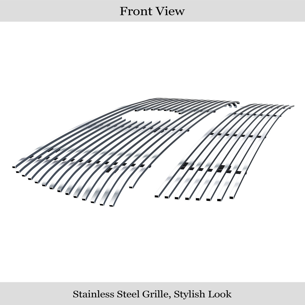 2008-2012 Toyota Sequoia MAIN UPPER + LOWER BUMPER Aluminum Billetuminum Billet Grille