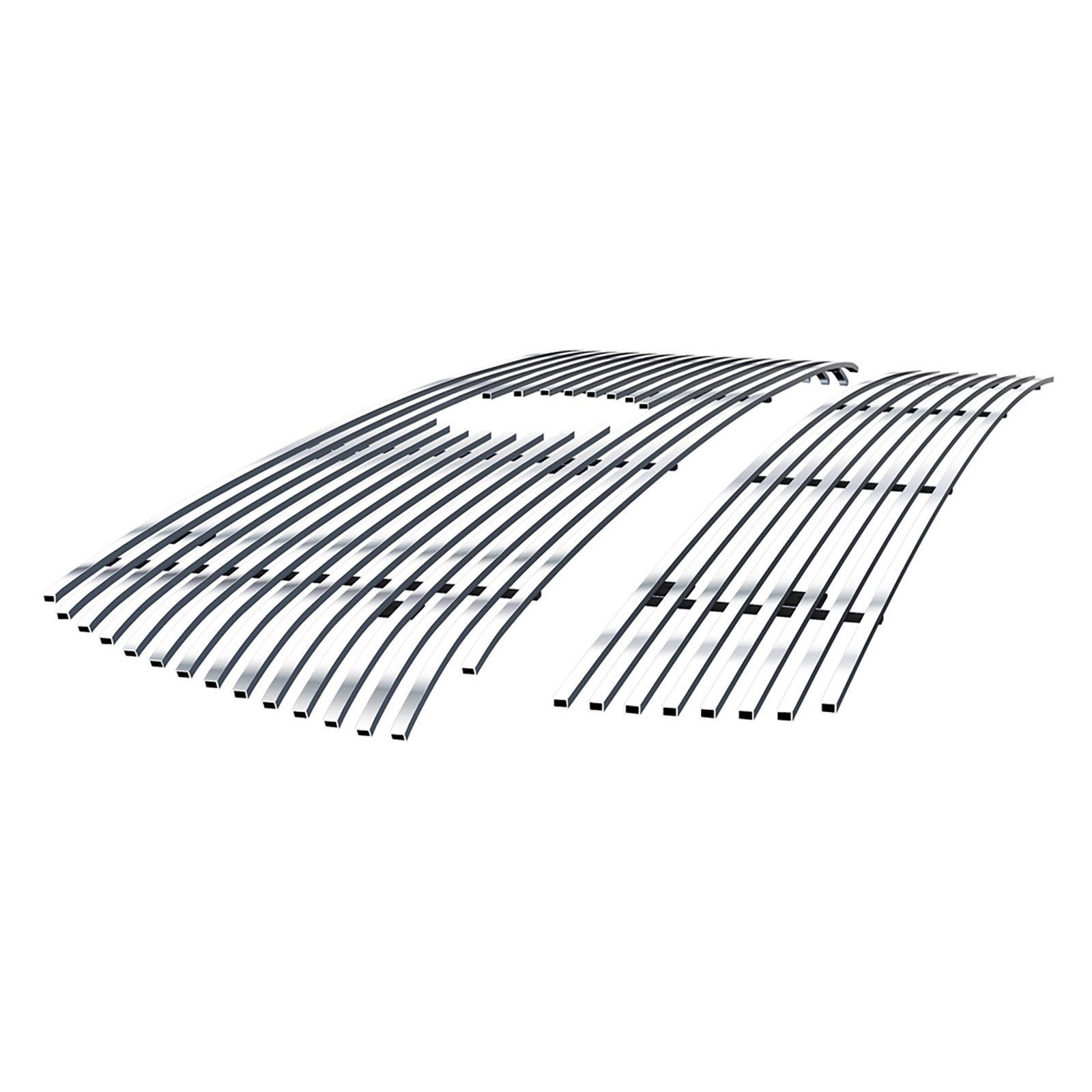 2008-2012 Toyota Sequoia Main Upper + Lower Bumper Stainless Steel Billet Grille