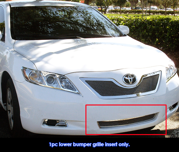 2007-2009 Toyota Camry Not For SE Lower Bumper Wire Mesh Grille