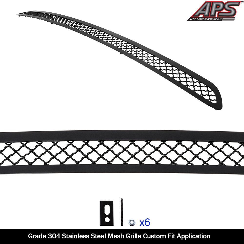 2017-2025 Tesla Model 3 Lower Bumper Black Wire Mesh Grille