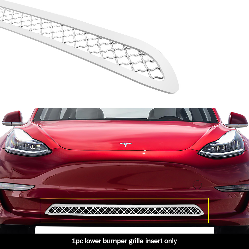 2017-2023 Tesla Model 3 Lower Bumper Wire Mesh Grille