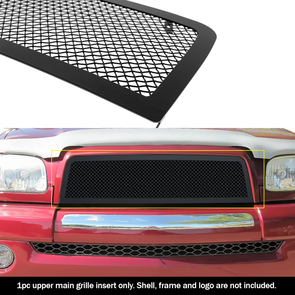 2003-2006 Toyota Tundra Main Upper Black Wire Mesh Grille