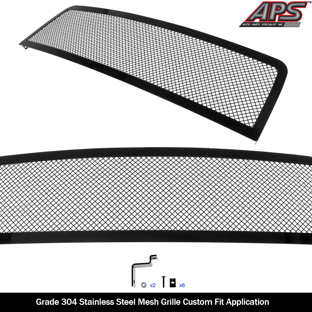 2003-2006 Toyota Tundra Main Upper Black Wire Mesh Grille