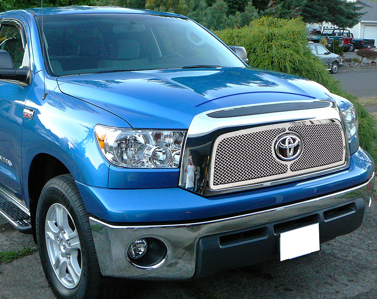 2007-2009 Toyota Tundra With Logo Show Main Upper Wire Mesh Grille