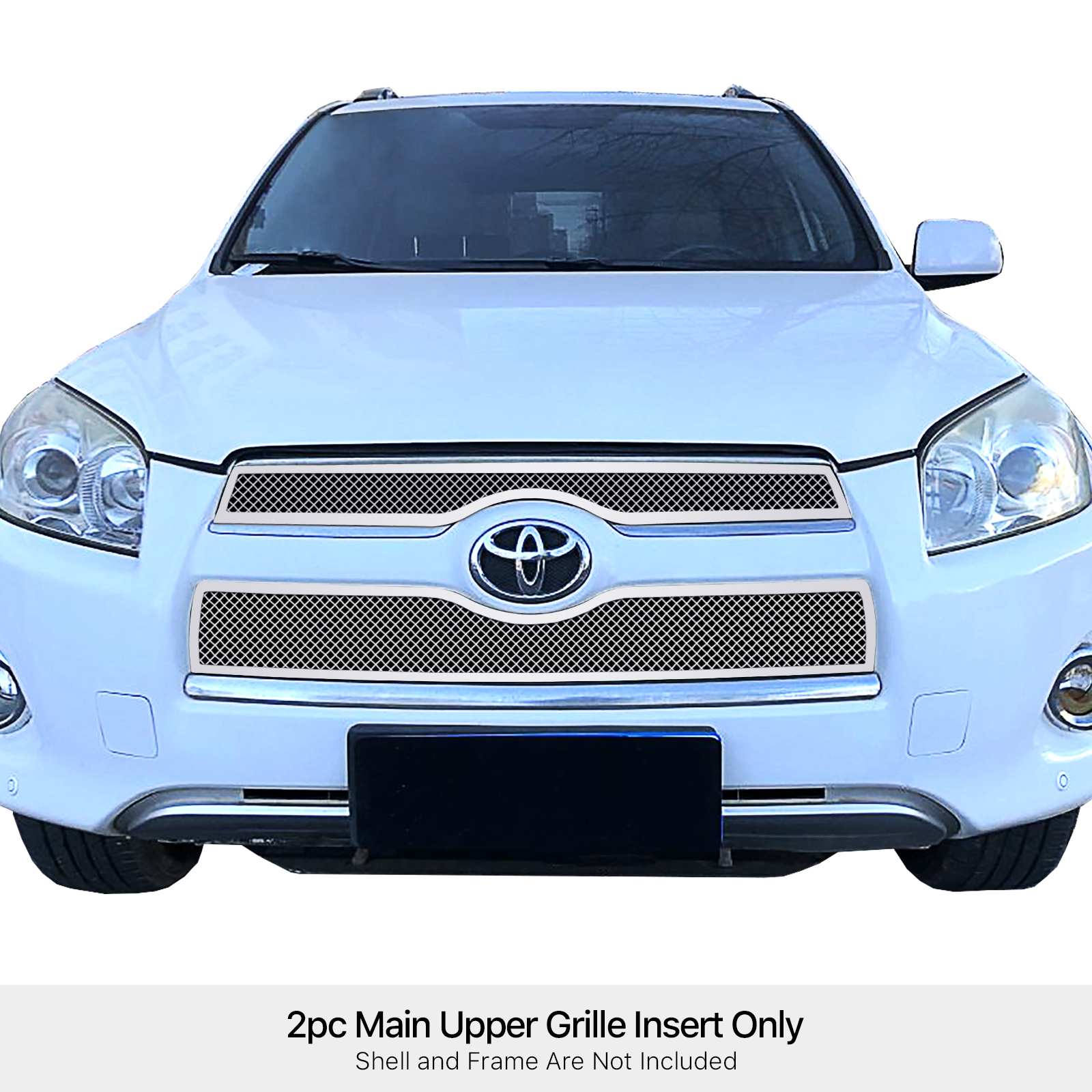 2009-2012 Toyota RAV4 Limited Main Upper Wire Mesh Grille