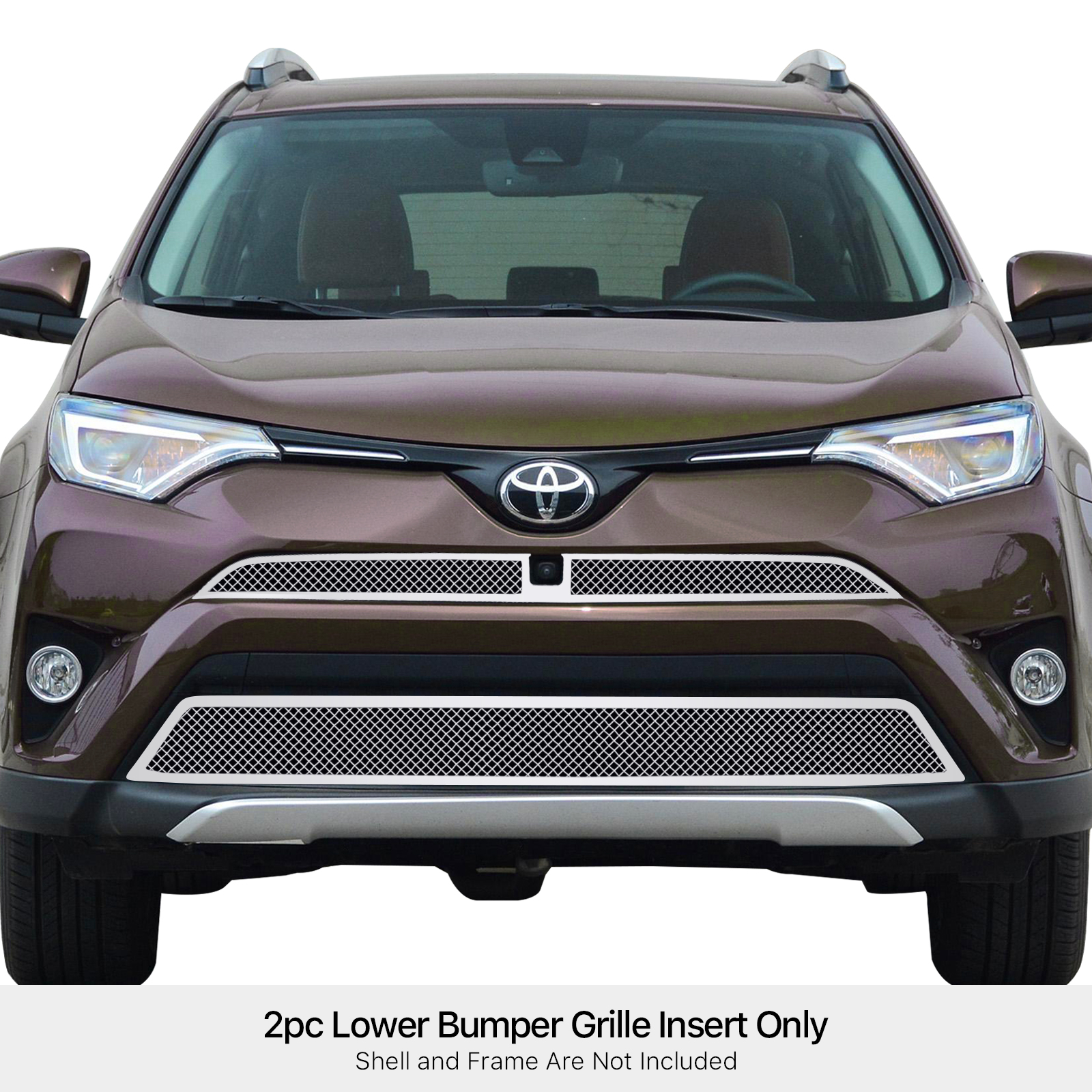 2016-2018 Toyota RAV4 With Camera (Not for SE) Lower Bumper Wire Mesh Grille