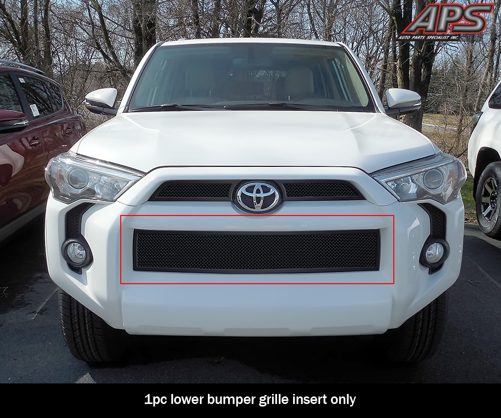 2014-2024 Toyota 4Runner Not For Limited Edition Lower Bumper Black Wire Mesh Grille