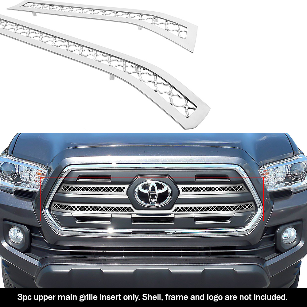 2016-2019 Toyota Tacoma SR/ 2016-2019 Toyota Tacoma SR5 Main Upper Wire Mesh Grille