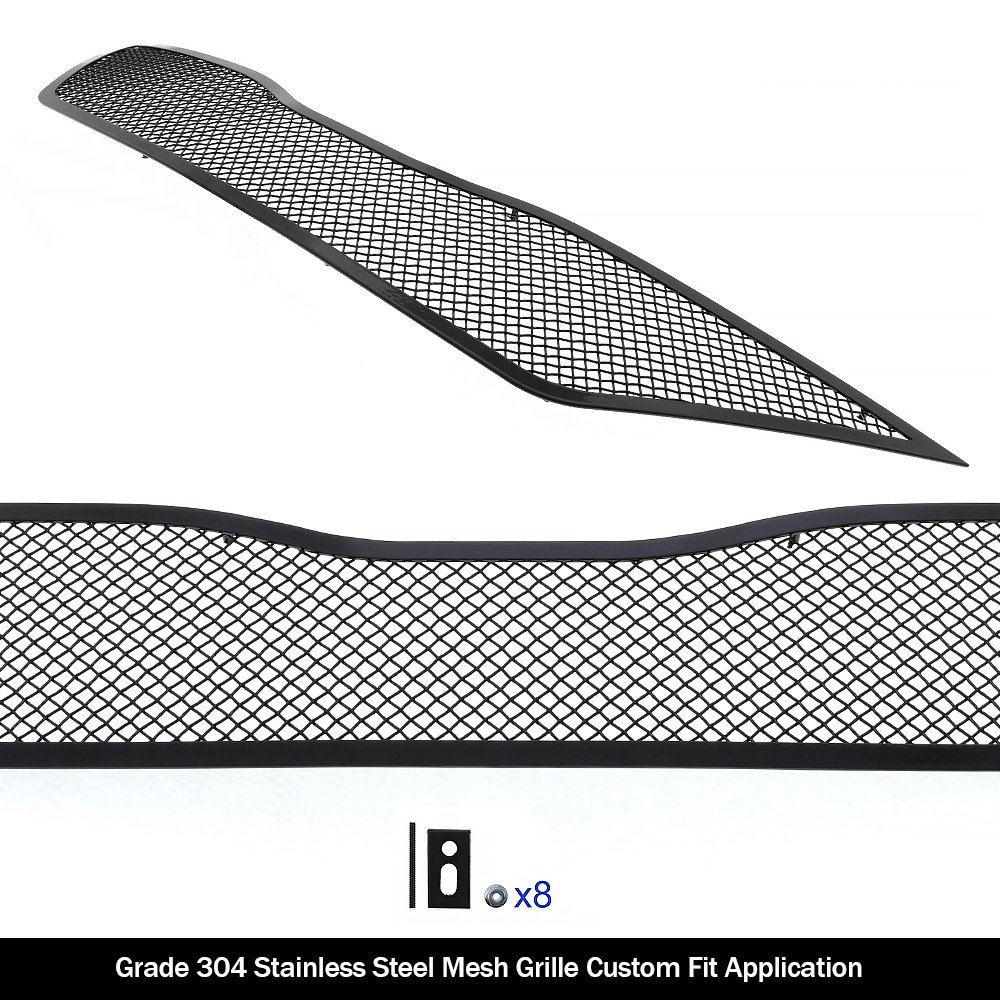 2011-2017 Toyota Sienna SE only for honeycomb style Main Upper Black Wire Mesh Grille