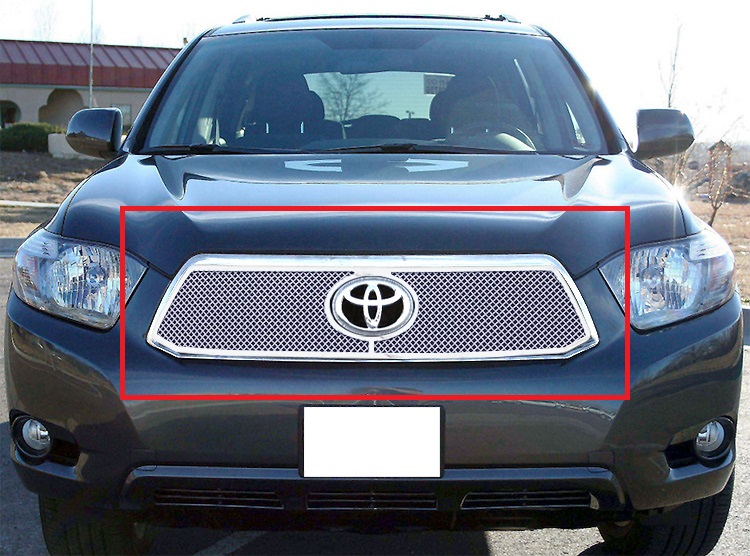 2008-2010 Toyota Highlander Hybrid Main Upper Wire Mesh Grille