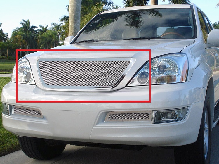 2003-2009 Lexus GX 470 Main Upper Wire Mesh Grille