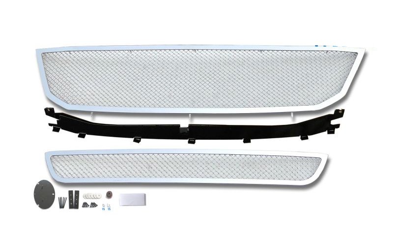 2008-2009 Toyota Avalon Main Upper + Lower Bumper Wire Mesh Grille