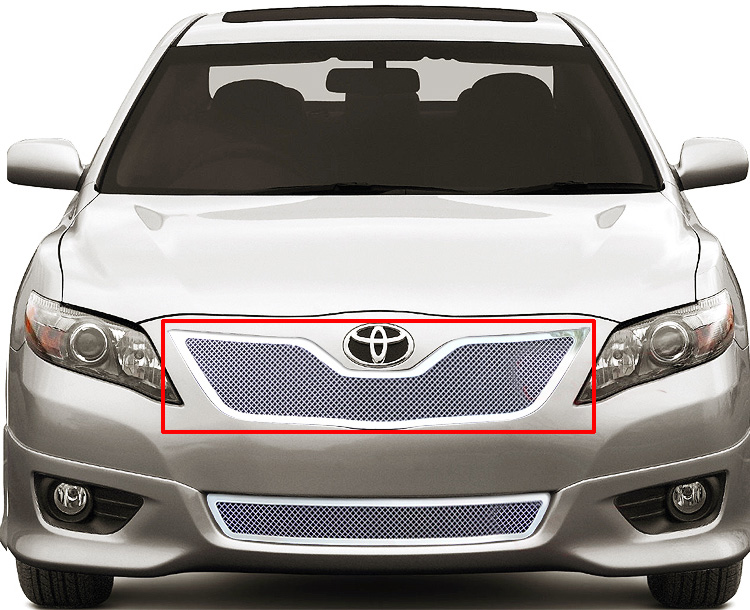 2010-2011 Toyota Camry  Not For SE And Hybrid Model Main Upper Wire Mesh Grille