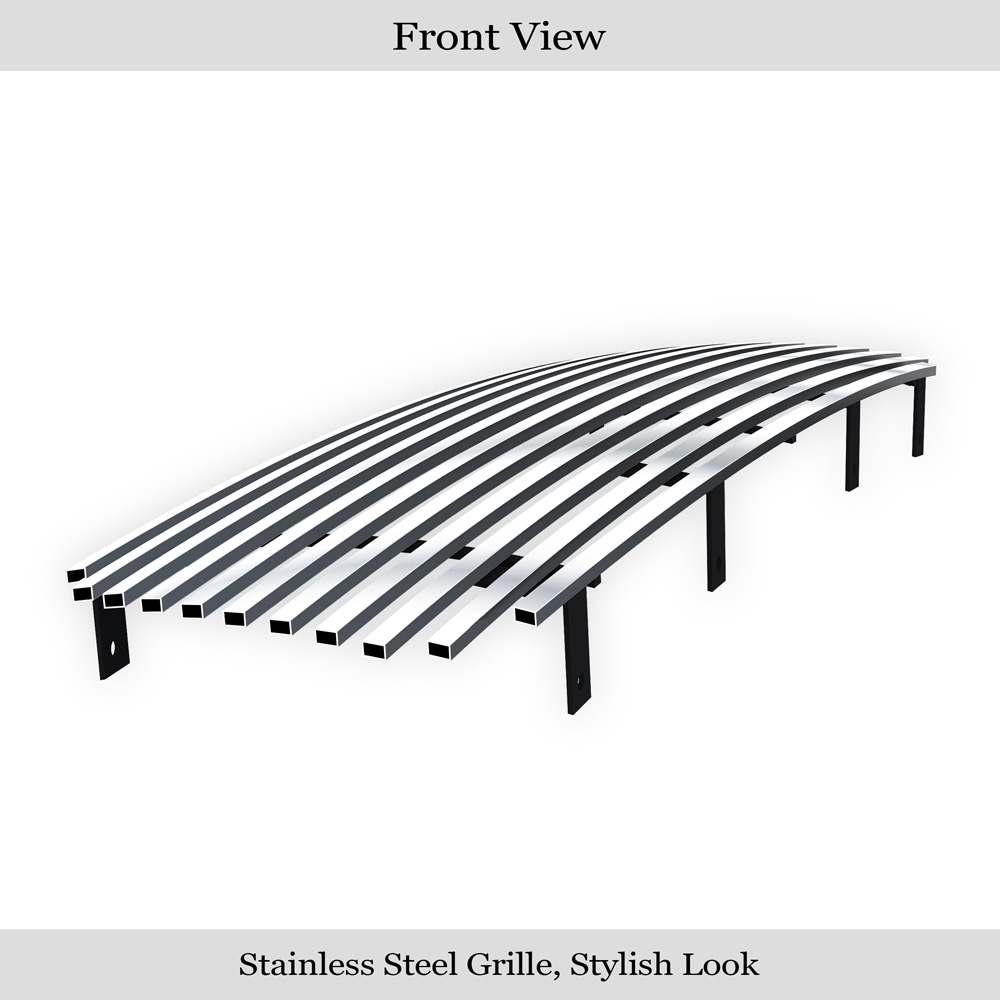 2001-2004 Toyota Tacoma  Center Section Only Main Upper Stainless Steel Billet Grille