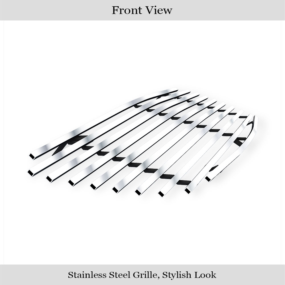 2005-2008 Toyota Corolla Main Upper Stainless Steel Billet Grille