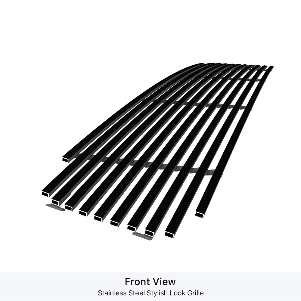 1999-2002 Toyota Tundra  Not For Ivan Stewart Edition Main Upper Black Stainless Steel Billet Grille