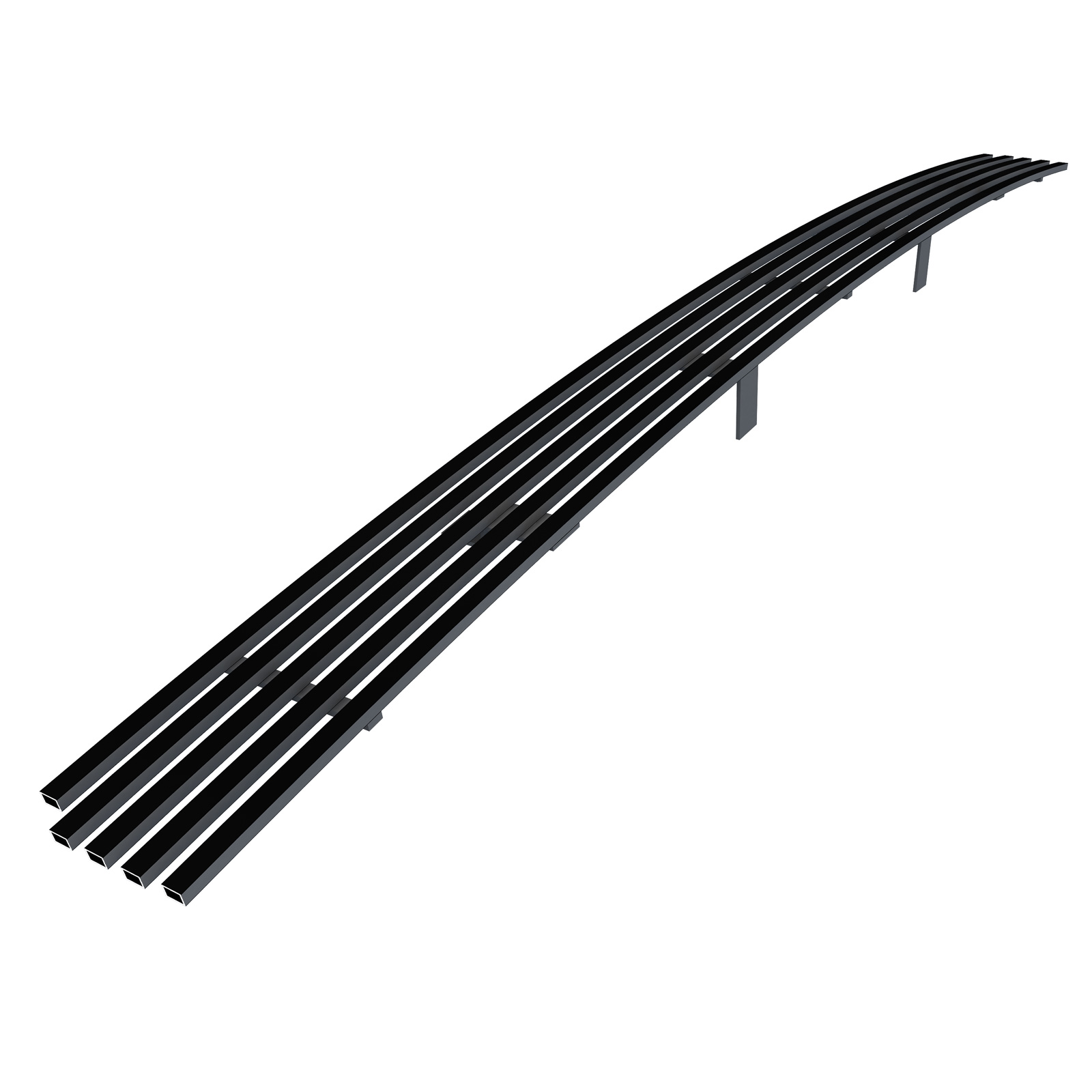 2005-2011 Toyota Tacoma Lower Bumper Black Stainless Steel Billet Grille
