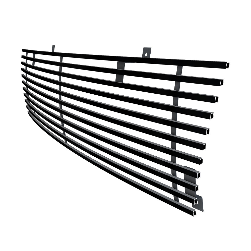 1997-1997 Toyota Tacoma 2WD/1998-2000 Toyota Tacoma All Models Main Upper Black Stainless Steel Billet Grille