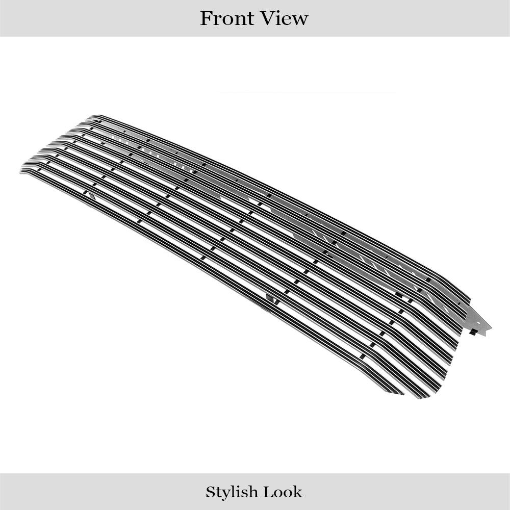 2014-2017 Toyota Tundra Not fit with front sensor behind logo MAIN UPPER Rugged Billet Grille