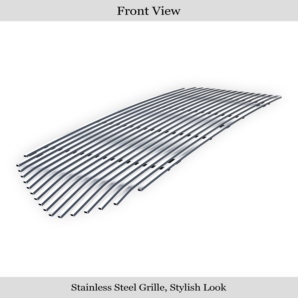 2016-2017 Toyota Tacoma Not Fit With Front Sensor Main Upper Stainless Steel Billet Grille