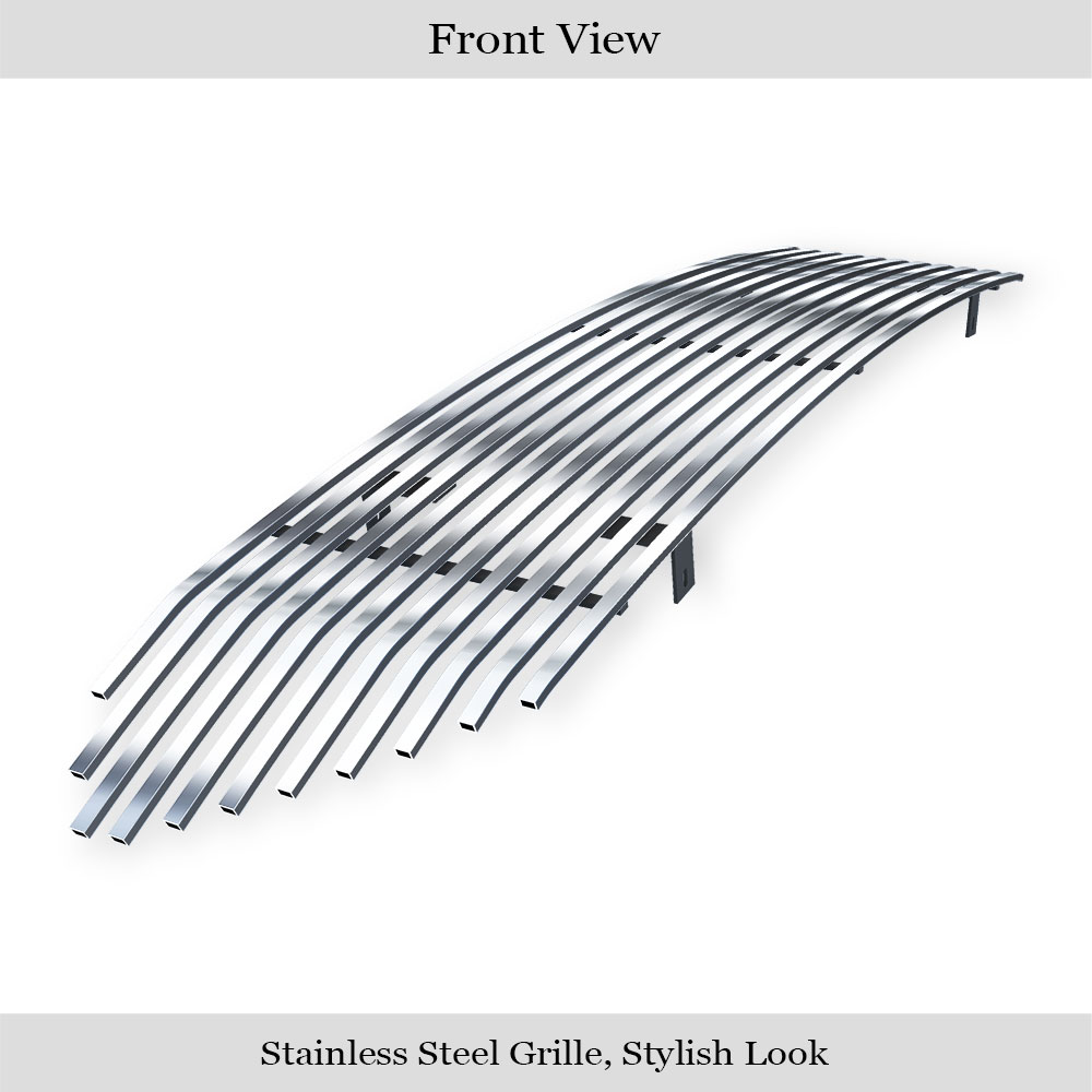 2012-2015 Toyota   Tacoma Main Upper Stainless Steel Billet Grille