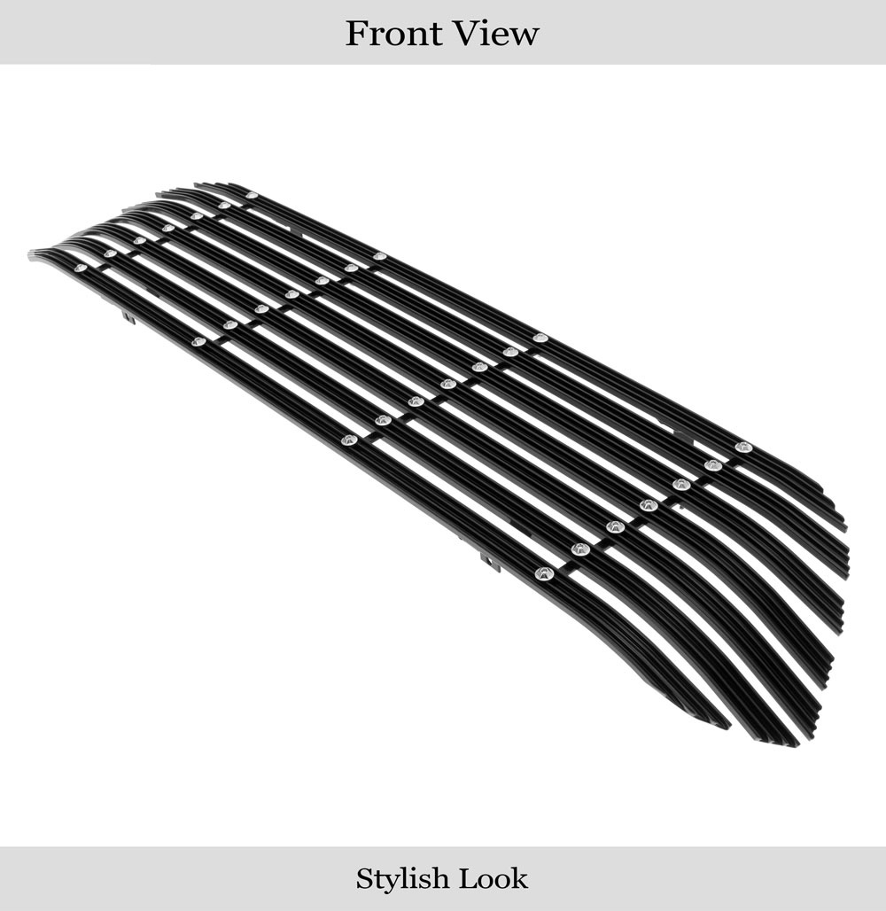 2012-2015 Toyota   Tacoma MAIN UPPER Black Rugged Billet Grille