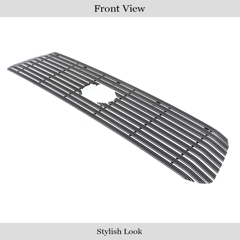 2018-2020 Toyota Tundra Main Upper With Front Sensor TSS Main Upper Aluminum Billet Wide Grille