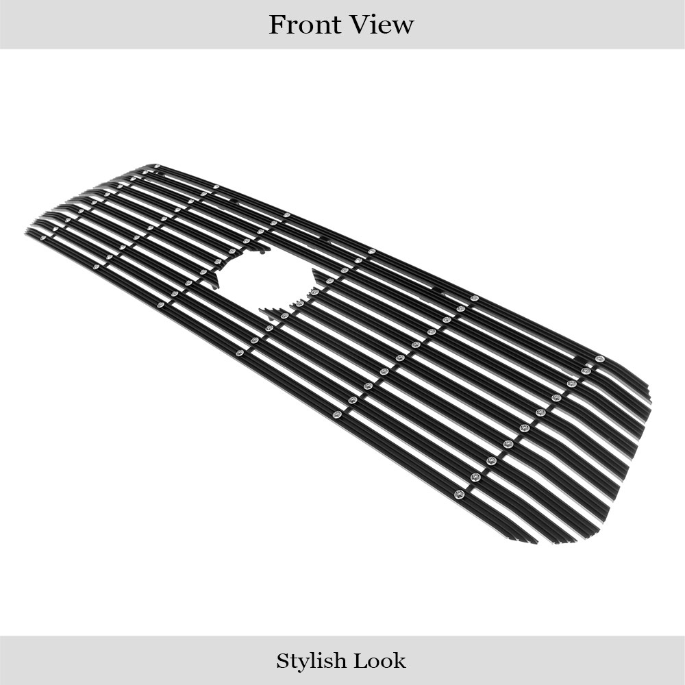 2018-2019 Toyota Tundra with front sensor TSS Main Upper Aluminum Billet Wide Grille