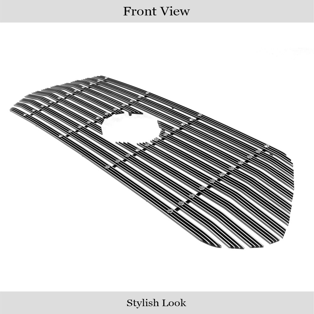 2018-2019 Toyota Tacoma with front sensor TSS Main Upper Rugged Billet Grille