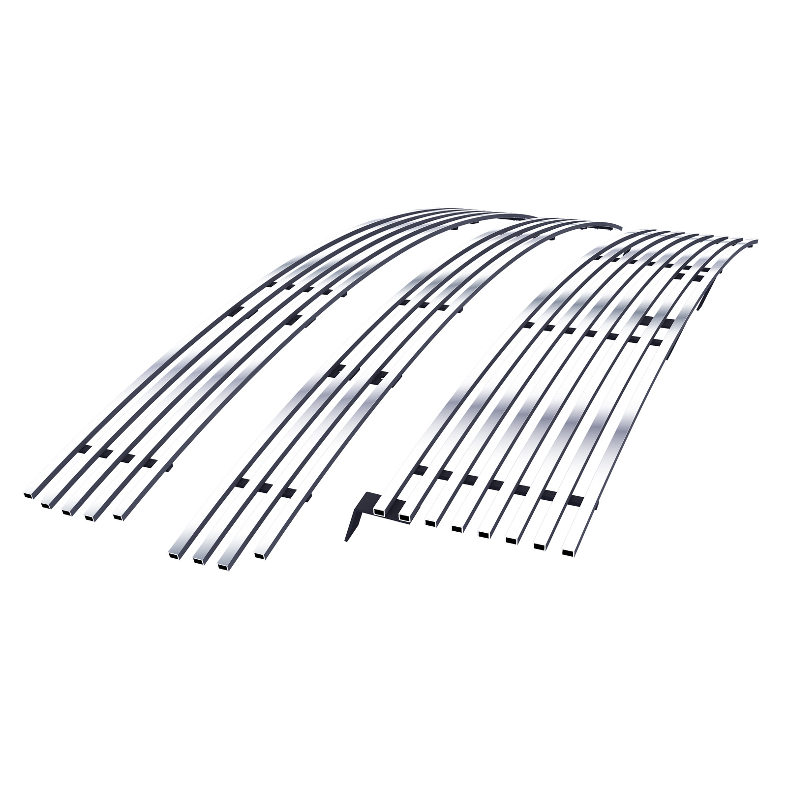 2003-2007 Scion XB Main Upper + Lower Bumper Stainless Steel Billet Grille