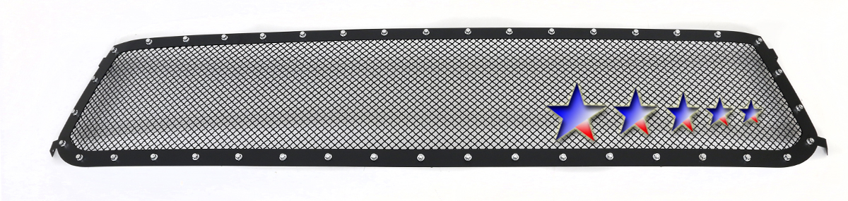 2014-2017 Toyota Tundra Not fit with front sensor behind logo Main Upper Rivet Grille
