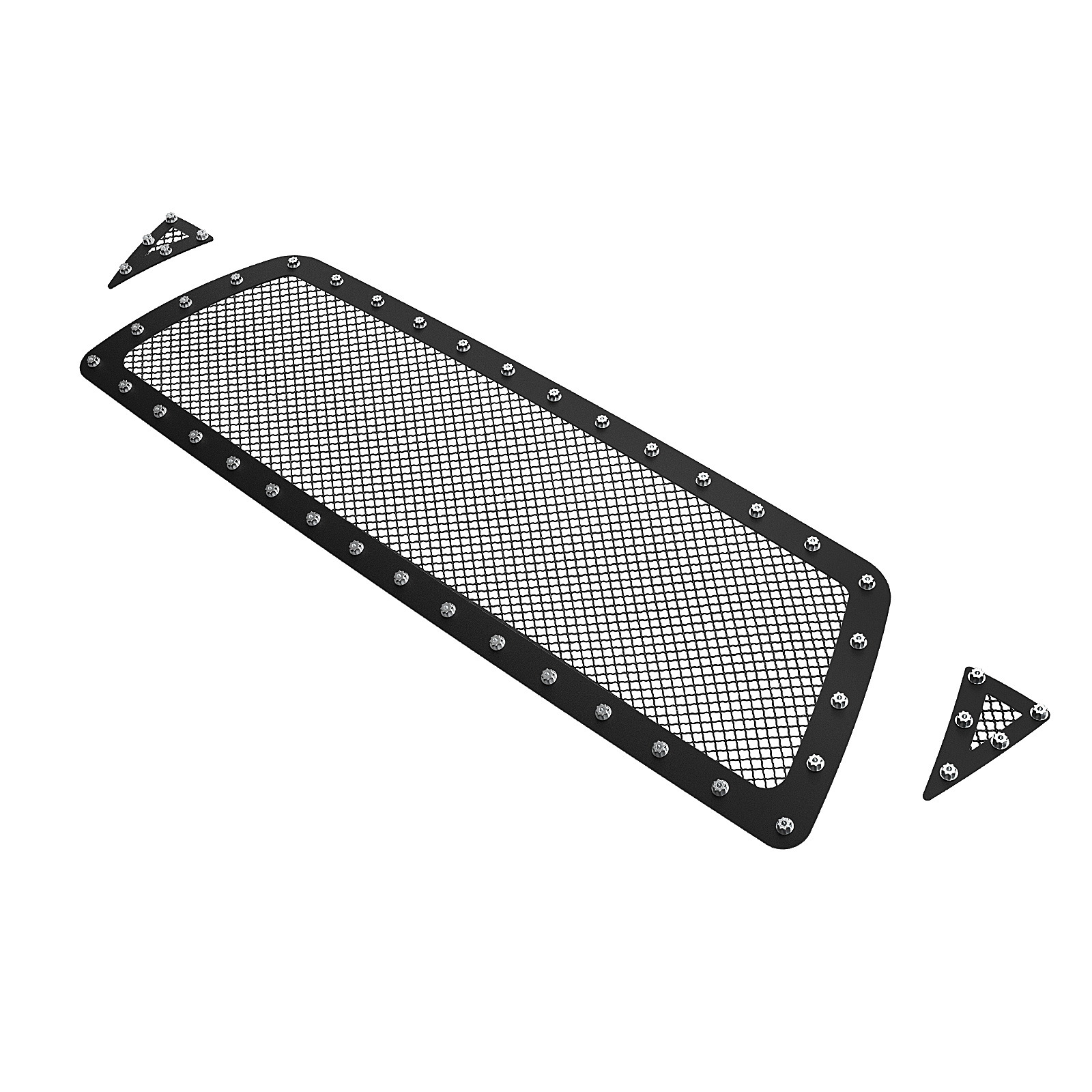 2005-2010 Toyota Tacoma 1 PC Center & 2 PCS For Side Holes Main Upper Rivet Grille
