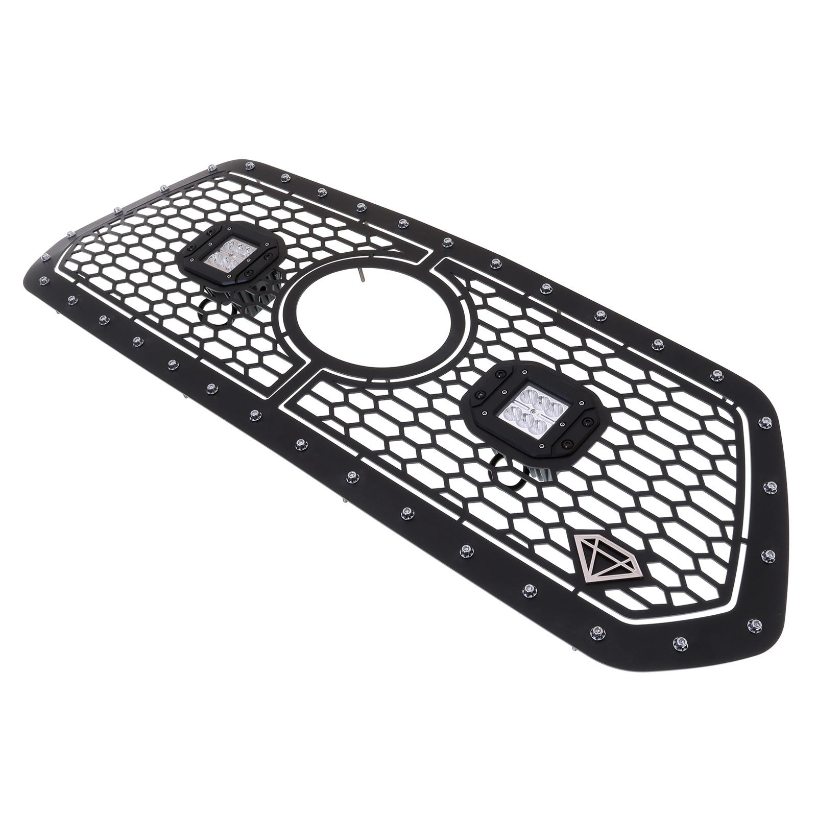 2018-2019 Toyota Tacoma with front sensor TSS Main Upper Sheet Grille