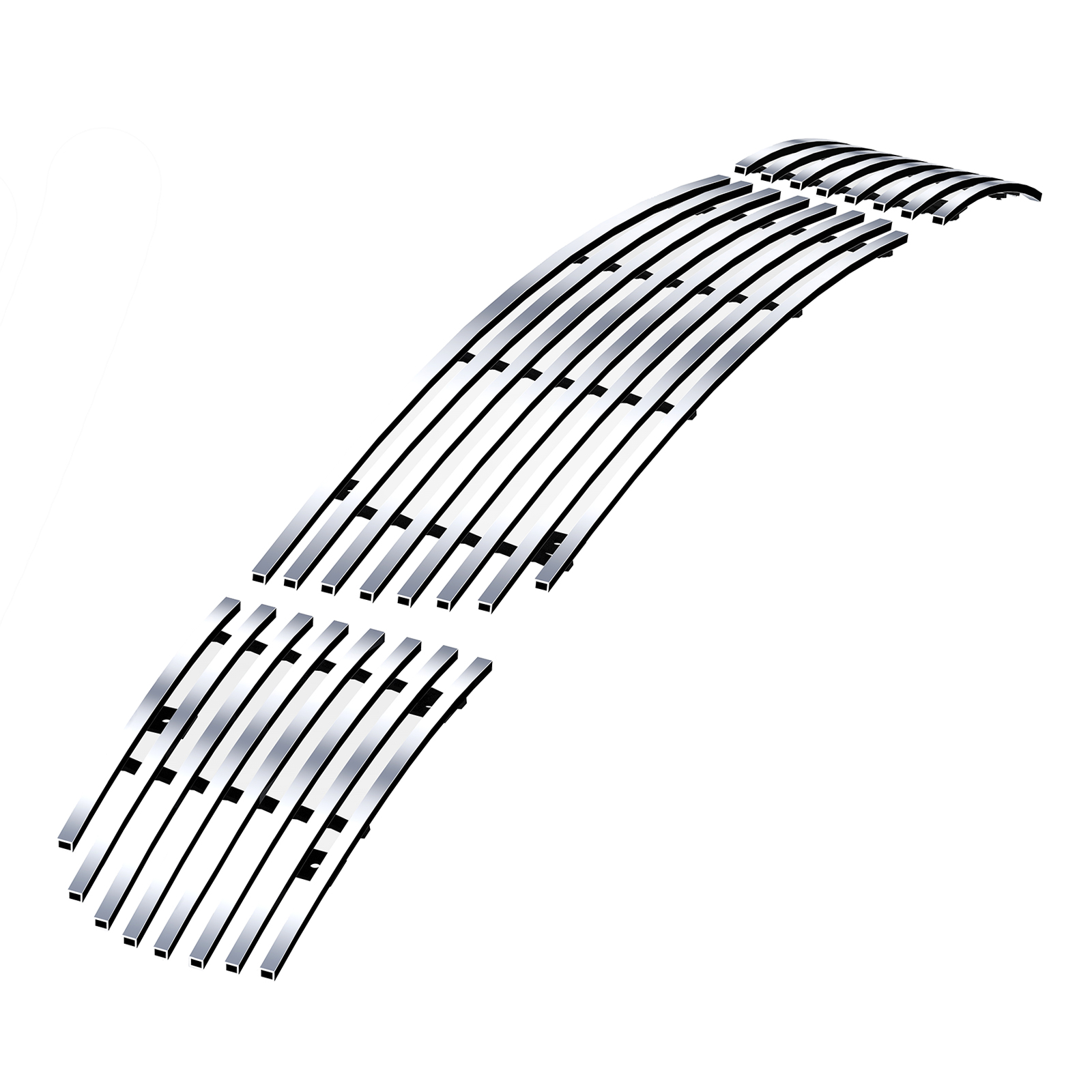 2007-2009 Volkswagen Rabbit Lower Bumper Stainless Steel Billet Grille
