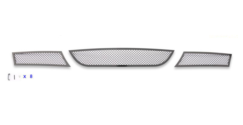 2006-2007 BMW 325I /2006-2007 BMW 330I Lower Bumper Black Wire Mesh Grille