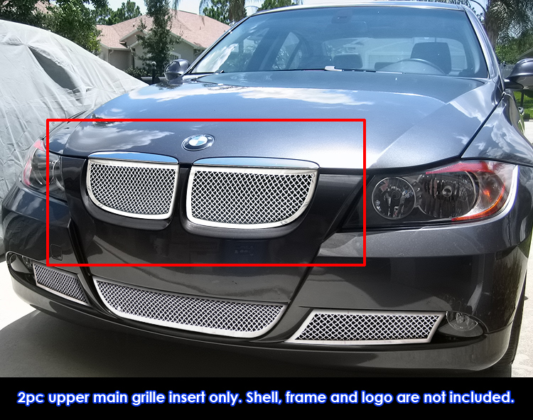 2006-2007 BMW 325I /2006-2007 BMW 330I Main Upper Wire Mesh Grille