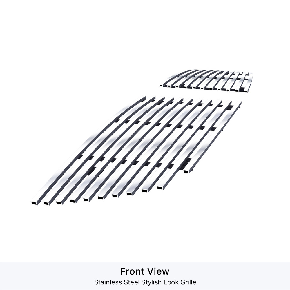 2007-2011 Mercedes-Benz S550 /2007-2011 Mercedes-Benz S600 Main Upper Stainless Steel Billet Grille