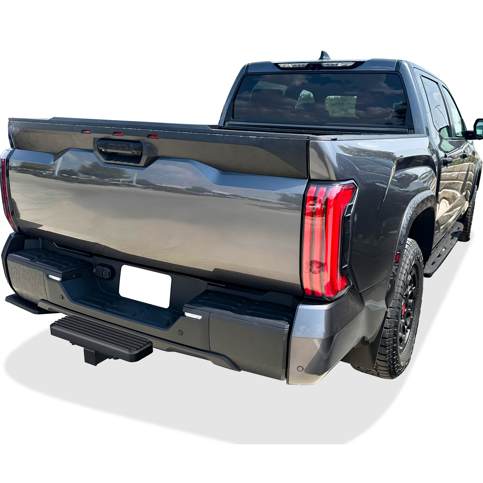 Universal Class 3 Hitch Step; 5-Inch iStep Style Rear Hitch Step; 14-inch Long Rear Hitch Step
