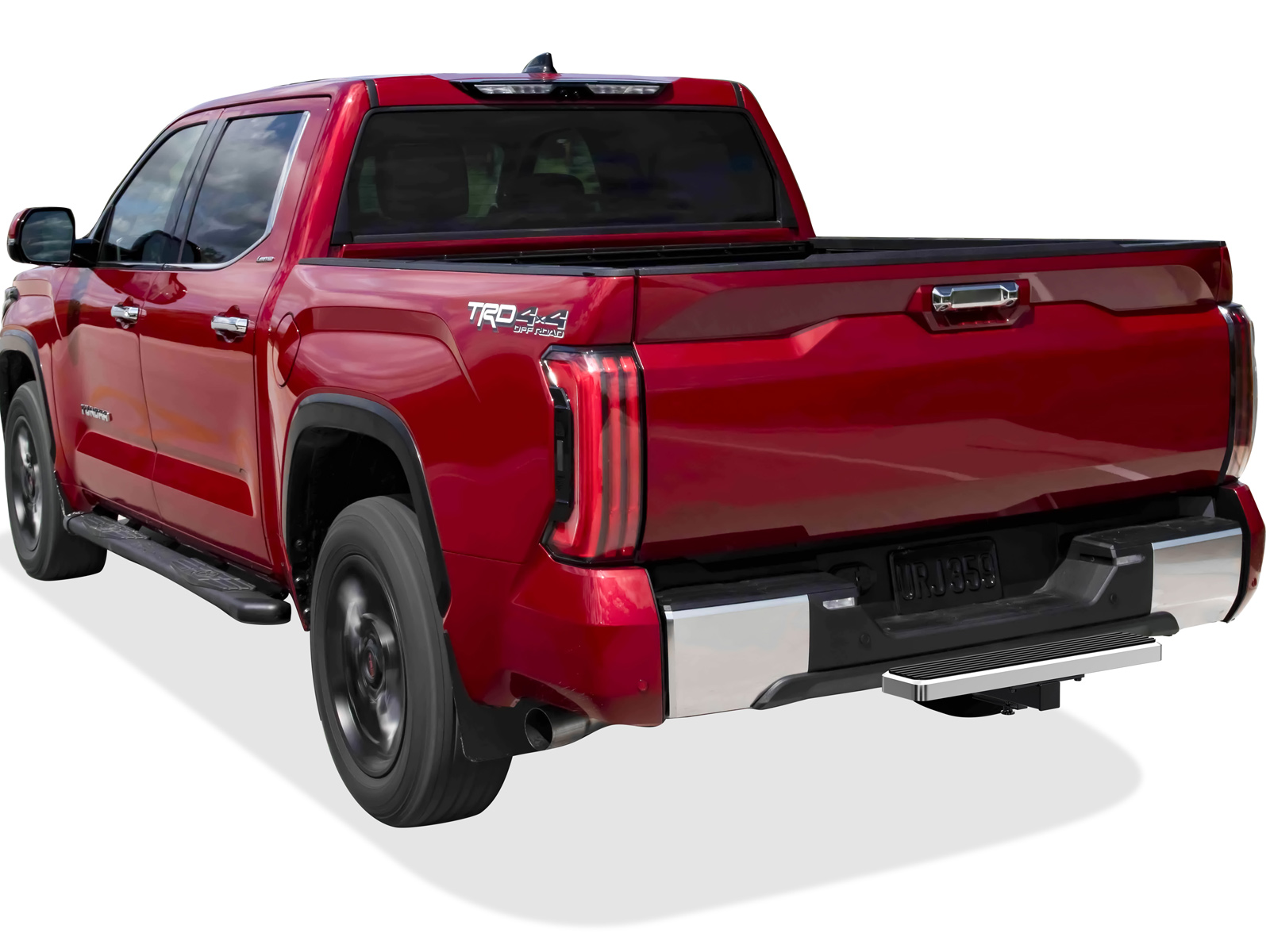 Universal Class 3 Hitch Step; 5-Inch iStep Style Rear Hitch Step; 26-inch Long Rear Hitch Step