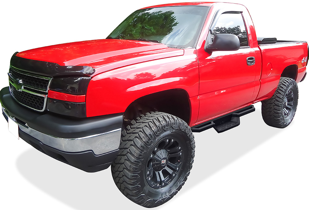 2007-2018 Chevy/GMC Silverado/Sierra 1500 Regular Cab (Incl. 2019 Silverado 1500 LD & 2019 Sierra 1500 Limited )  2007-2019 Chevy/GMC Silverado/Sierra 2500 HD/3500 HD Regular Cab (Incl. Diesel Models with DEF Tanks) Not for 2007 Classic Model Both Sides S