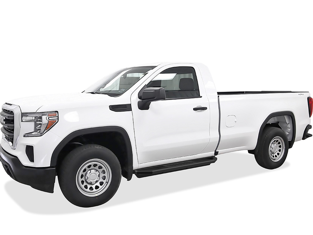 2019-2026 Chevy Silverado 1500 Regular Cab 2019-2026 GMC Sierra 1500 Regular Cab 2020-2026 Chevy Silverado 2500 HD/3500 HD Regular Cab 2020-2026 GMC Sierra 2500 HD/3500 HD Regular Cab Incl. Diesel Models with DEF Tanks Incl. 2022 Silverado 1500 LTD & Sier