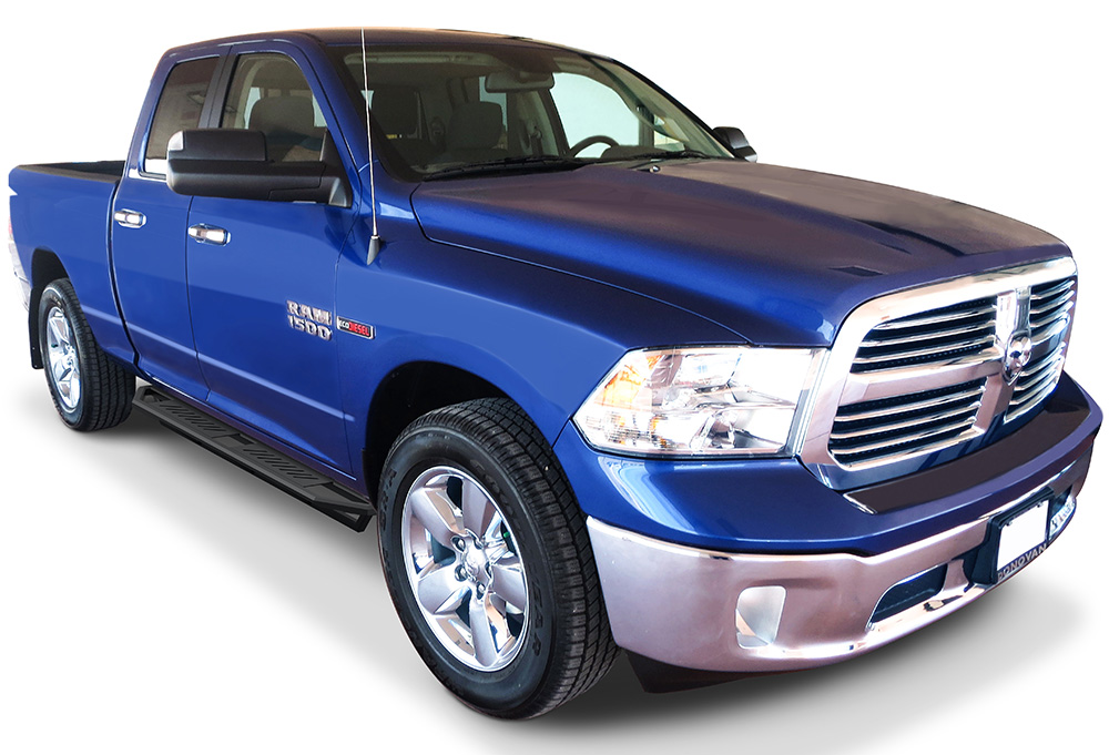 2009-2018 Dodge Ram 1500 Quad Cab (Incl. 2019-2024 Ram 1500 Classic) Both Sides Truck Armor
