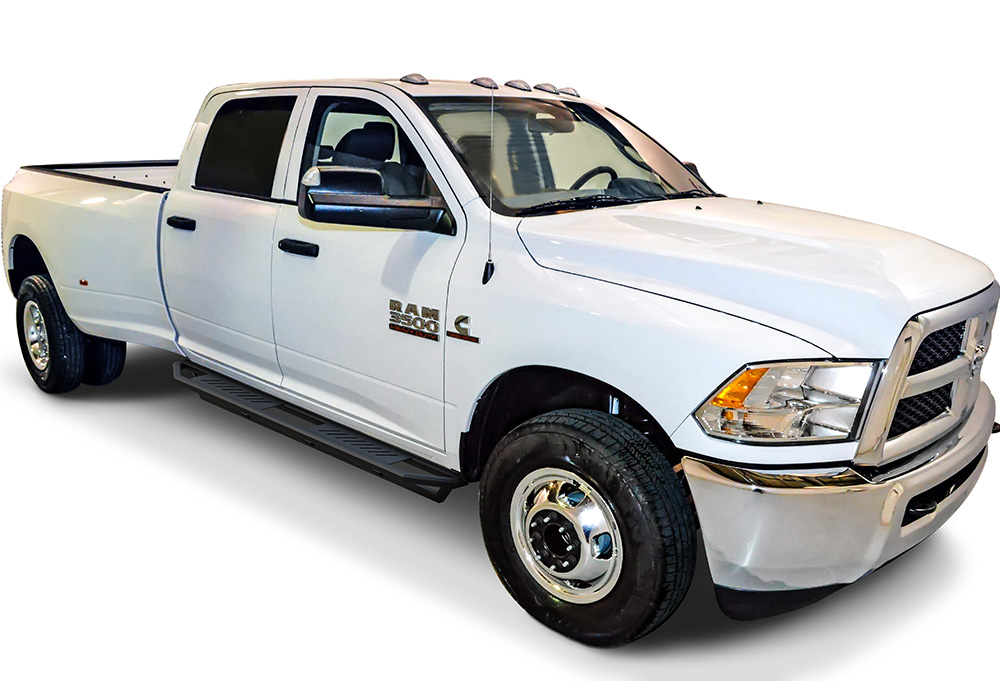 2009-2018 Dodge Ram 1500 Crew Cab (Incl. 2019-2024 Ram 1500 Classic) 2010-2026 Dodge RAM 2500/3500/4500/5500 Crew Cab (Excl. Chassis Cab With Diesel Models) Both Sides Truck Armor