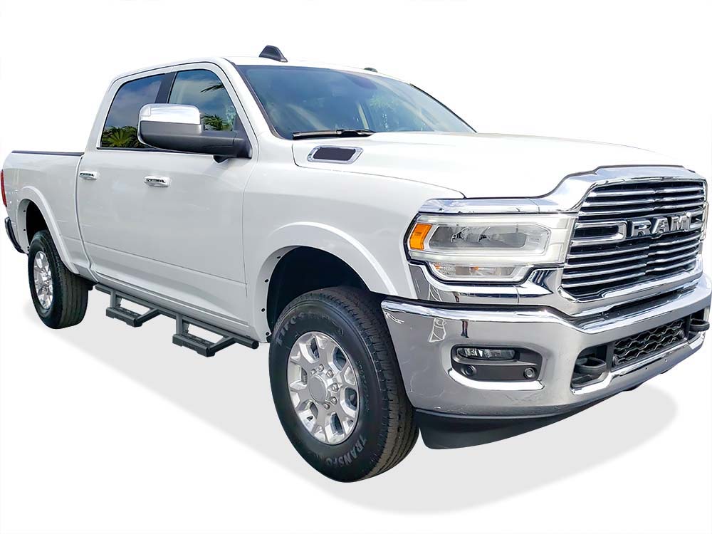 2009-2018 Dodge Ram 1500 Crew Cab (Incl. 2019-2024 Ram 1500 Classic) 2010-2026 Dodge RAM 2500/3500/4500/5500 Crew Cab (Excl. Chassis Cab With Diesel Models) Both Sides Side Armor M3